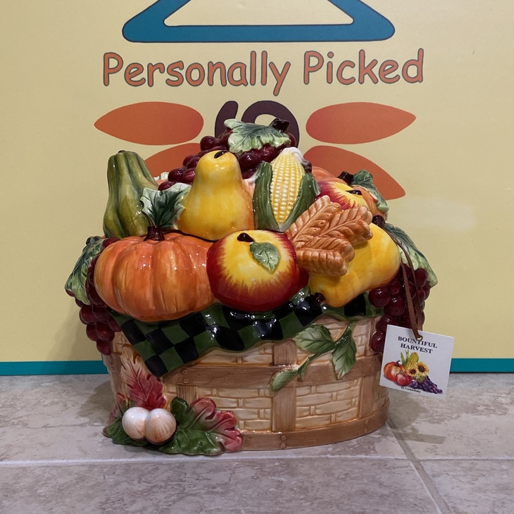 Corner Ruby Fall Soup Tureen